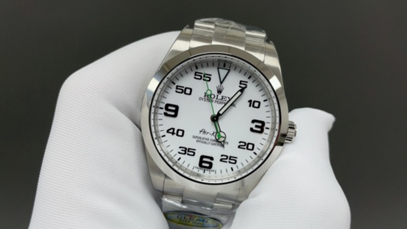 Best Edition with 3132 Automatic Movement Rolex Sky Overlord Series 39mm Steel Belt White Watch